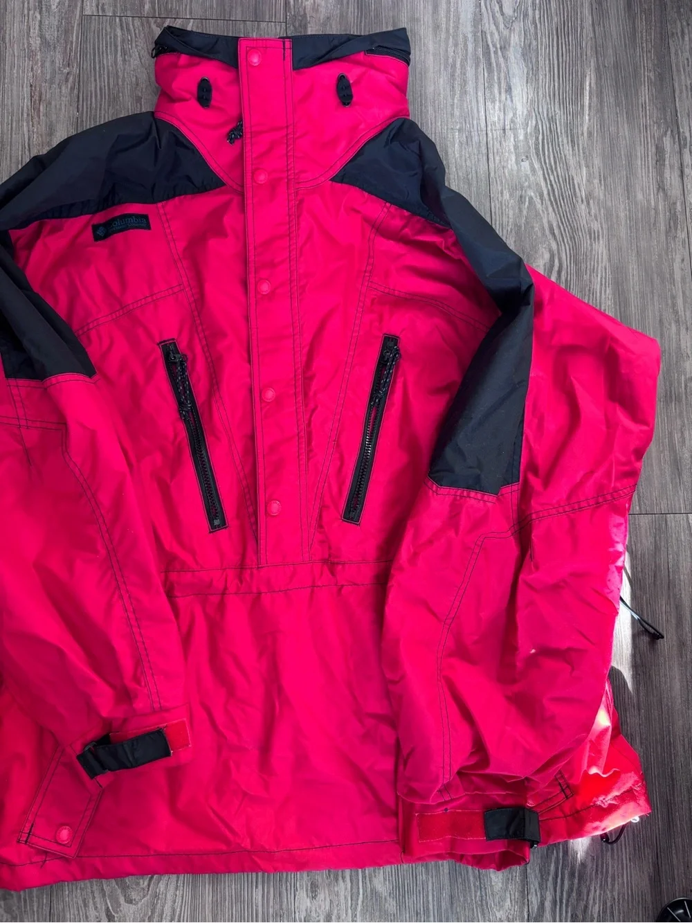 Columbia Sportswear red & black ski jacket